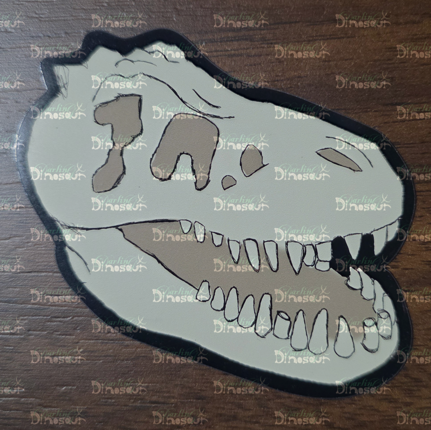 Tyrannosaurus Rex Skull Magnet