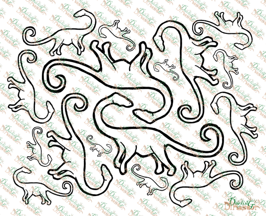 DinoBaby Colouring Page